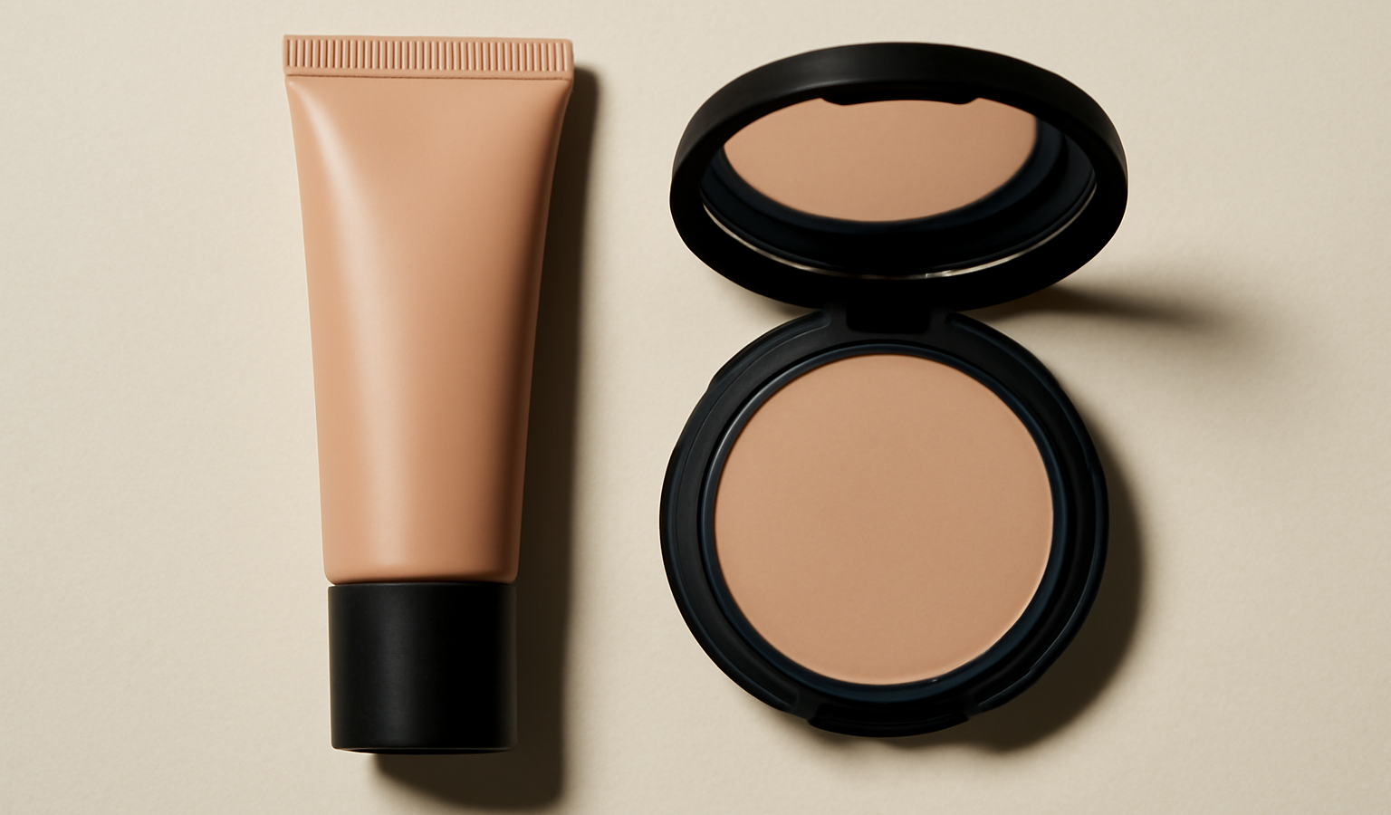 deux formats de maquillage posés