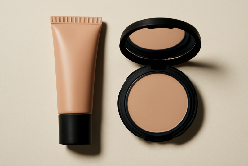 deux formats de maquillage posés